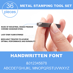 Steel Stamps&nbsp;AJEW-WH0143-28C