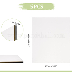 Rectangle Acrylic Mirror Wall Stickers&nbsp;AJEW-WH0270-328B