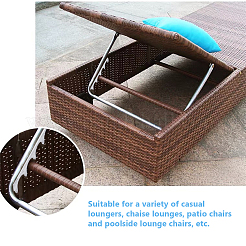 Aluminium Chaise Adjustment Brackets&nbsp;FIND-WH0126-960