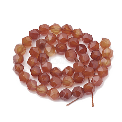 Natural Carnelian Beads Strands&nbsp;X-G-S332-6mm-005