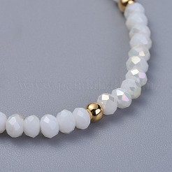 Electroplate Glass Braided Beads Bracelets&nbsp;BJEW-JB04320