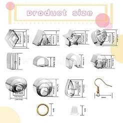 DIY Cutters Set Earrings Making Finding Kits&nbsp;DIY-SZ0007-28