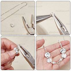 30Pcs 2 Colors Brass Snap Clasps&nbsp;KK-BBC0021-51
