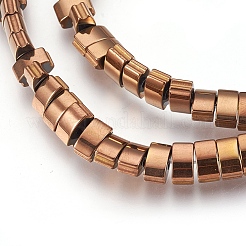 Electroplate Non-magnetic Synthetic Hematite Bead Strands&nbsp;G-I208-16