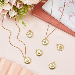 6Pcs Brass Pendants&nbsp;KK-BBC0021-85