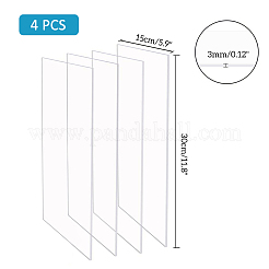 Acrylic Transparent Pressure Plate&nbsp;OACR-WH0003-06A