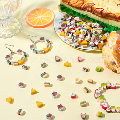 400Pcs 8 Styles Handmade Polymer Clay Beads&nbsp;CLAY-SC0002-55