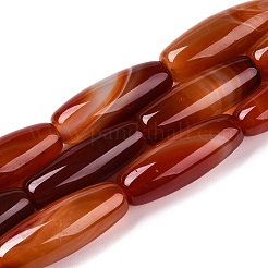Natural Agate Dyed Beads Strands&nbsp;G-T138-230E