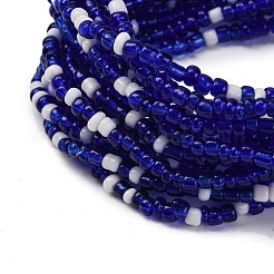Bohemia Style Glass Beaded Multi-strand Bracelets for Women&nbsp;BJEW-G720-01D