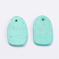 Natural Howlite Pendants&nbsp;TURQ-G929-A04