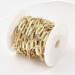 Rack Plating Brass Cable Chains&nbsp;CHC-A010-07G