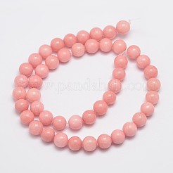 Natural Malaysia Jade Beads Strands&nbsp;G-A146-8mm-B08