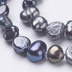 Natural Cultured Freshwater Pearl Beads Strands&nbsp;PEAR-P002-53A