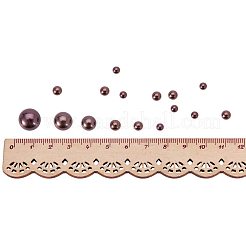 1Box ABS Plastic Imitation Pearl Dome Cabochons&nbsp;SACR-PH0001-46