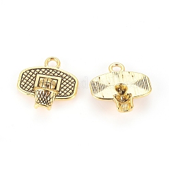 Tibetan Style Alloy Sport Pendants&nbsp;X-TIBEP-36227-AG-NR