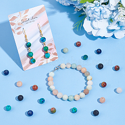 7 Styles Natural Mixed Gemstone Beads Set&nbsp;G-NB0004-39