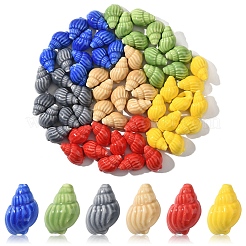 10Pcs Handmade Printed Porcelain Beads&nbsp;PORC-YW0001-26A