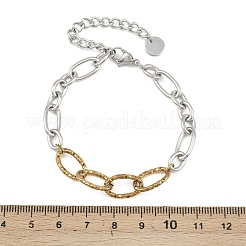 304 Stainless Steel Link Chain Bracelets for Women&nbsp;BJEW-K291-02GP