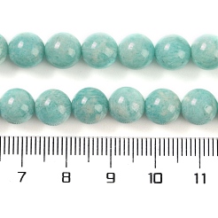 Natural Amazonite Beads Strands&nbsp;G-F602-02-8mm