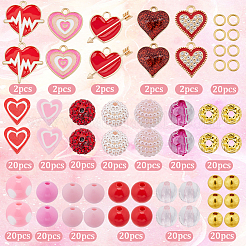 DIY Valentine's Day Bracelet Making Kit&nbsp;DIY-SC0023-40