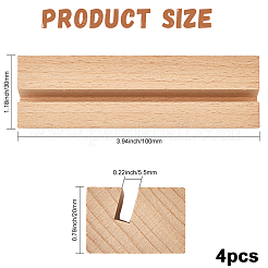 Wooden Card Holder&nbsp;ODIS-WH20014-02C-01