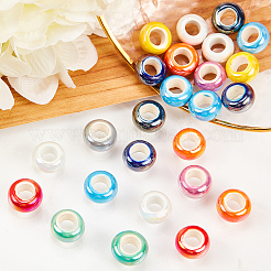 Electroplate Porcelain Beads&nbsp;PORC-PH0001-10