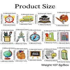 28Pcs 14 Styles Teachers' Day Double-sided Printed Acrylic Pendants&nbsp;OACR-CJ0002-13