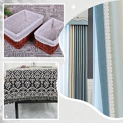 2 Colors Milk Fiber Lace Trim&nbsp;SRIB-PH0001-44