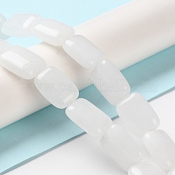 Natural White Jade Beads Strands&nbsp;G-K357-D22-01