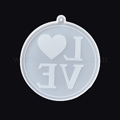 Valentine's Day Silicone Pendant Molds&nbsp;DIY-J009-07A