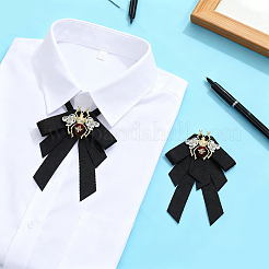 1Pc Alloy & Iron & Polyester & Acrylic Exquisite Lapel Pin for Women&nbsp;JEWB-HY0001-67