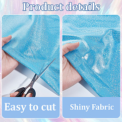1M Laser Polyester Fabrics&nbsp;DIY-CY0003-71C