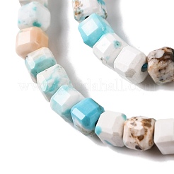 Natural Howlite Beads Strands&nbsp;G-G001-A03-08