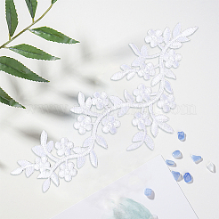 4Pcs Polyester Computerized Embroidery Cloth Iron on/Sew on Patches&nbsp;PATC-CY0001-80C