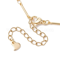 304 Stainless Steel Link Bar Chain Anklets for Women&nbsp;AJEW-AN00624