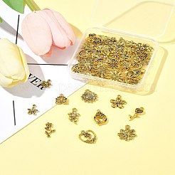 3Sets Tibetan Style Alloy Pendants&nbsp;FIND-FS0003-93AG