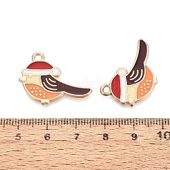 Alloy Enamel Pendants&nbsp;PALLOY-Q467-06G