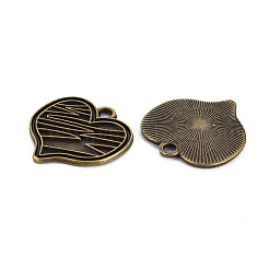 Tibetan Style Alloy Pendant Enamel Settings&nbsp;PALLOY-N160-67AB