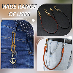 2Pcs Alloy Shackle Clasps with S Hook Clasps&nbsp;FIND-WR0012-20AB
