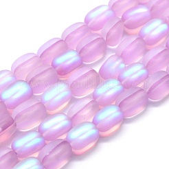 Synthetic Moonstone Beads Strands&nbsp;G-E503F-B