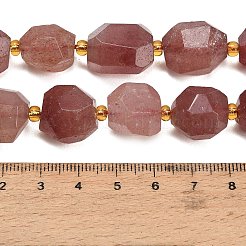 Natural Strawberry Quartz Beads Strands&nbsp;GG-CBA93B2-A01-01