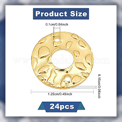 24Pcs Eco-Friendly Brass Connector Charms&nbsp;KK-BC0008-19