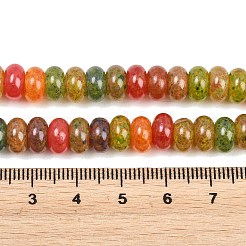 Painted Glass Beads Strands&nbsp;GLAA-F133-06B