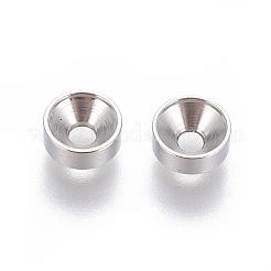 Tarnish Resistant 202 Stainless Steel Rhinestone Cabochon Settings&nbsp;STAS-E464-16P