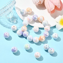 50Pcs Opaque Acrylic Beads&nbsp;OACR-CJ0002-10