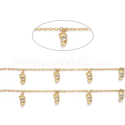 Handmade Brass Cable Chains&nbsp;CHC-I036-22G