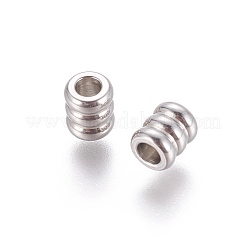 Non-Tarnish 202 Stainless Steel Beads&nbsp;X-STAS-F205-08P