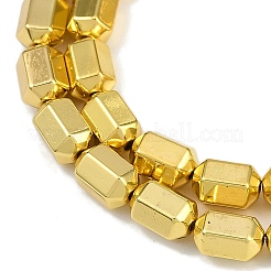 Electroplated Synthetic Non-magnetic Hematite Beads Strands&nbsp;G-G174-C01-01