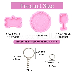 DIY Keychain Kits&nbsp;DIY-YW0009-83