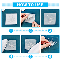 Glitter Hotfix Rhinestone(Hot Melt Adhesive On The Back)&nbsp;DIY-FG0001-46